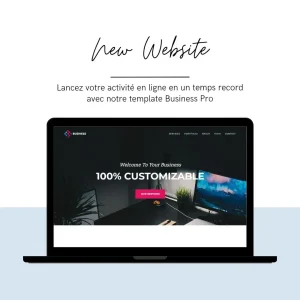 Template site web - Landing page