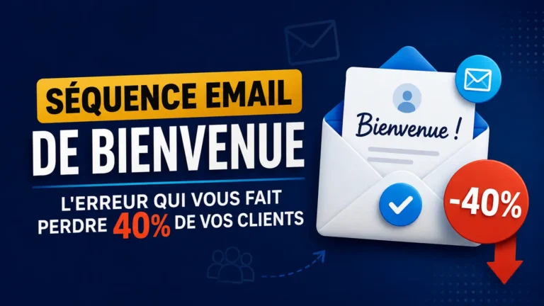Séquence Email de Bienvenue
