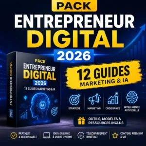 Pack Entrepreneur Digital 2026 | 12 Guides Marketing & IA