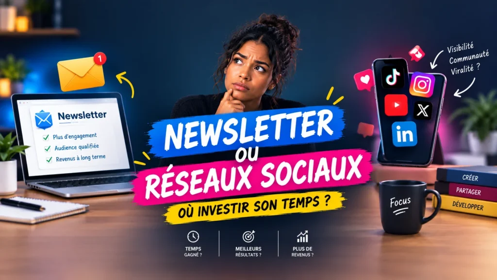 Newsletter ou Réseaux Sociaux : Où Investir son temps ?
