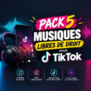 Pack 5 Musiques Libres de Droit pour TikTok | Instrumental Viral