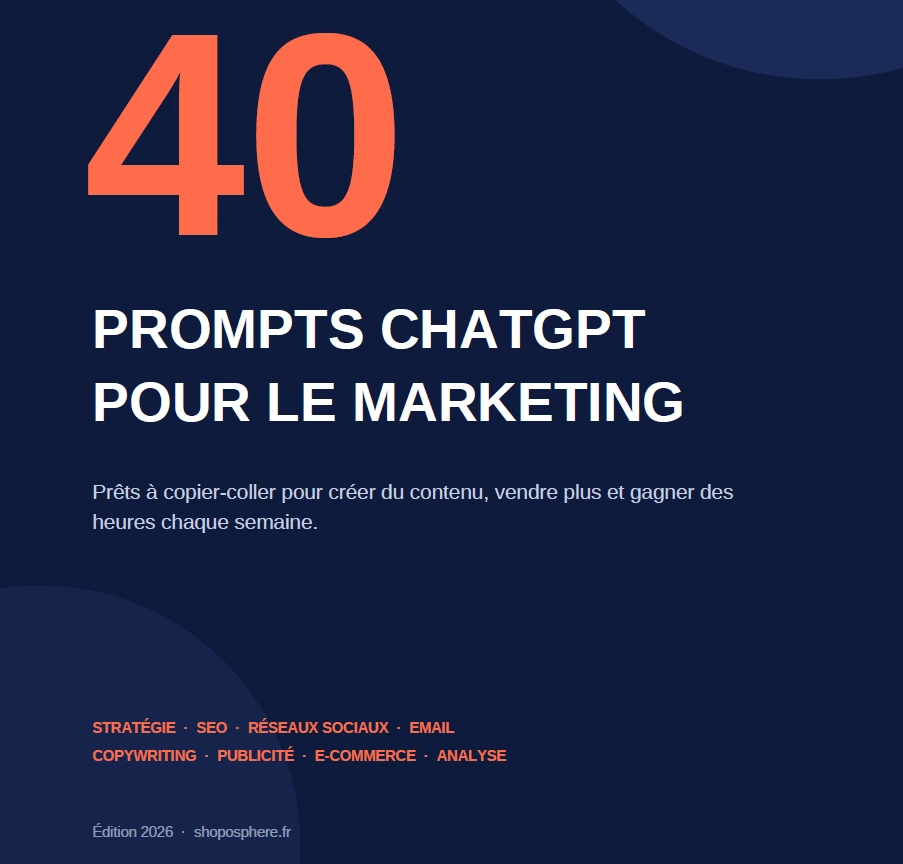 40 Prompts ChatGPT pour le Marketing - Guide 2026 PDF – Image 2