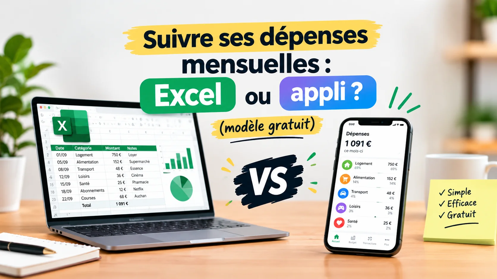 suivre ses dépenses mensuelles